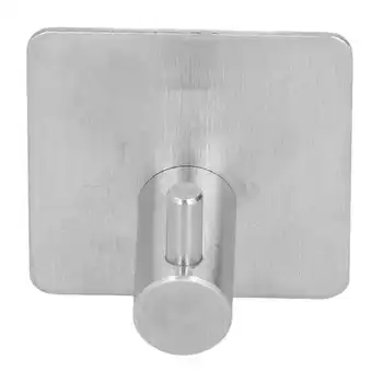 Металлический крючок для ванной комнаты, водонепроницаемый крючок, одинарный крючок для шкафов, для ламината, для дверей холодильников, для известковых стен.