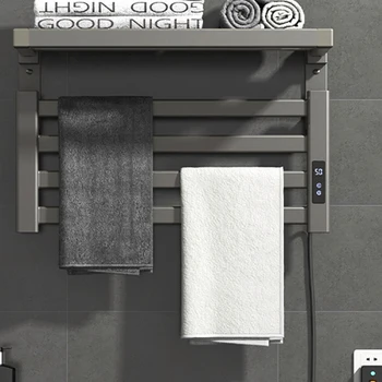 Современный алюминиевый полотенцесушитель для ванной комнаты Настенный электрический полотенцесушитель Сроки благоустройства дома Электрический полотенцесушитель