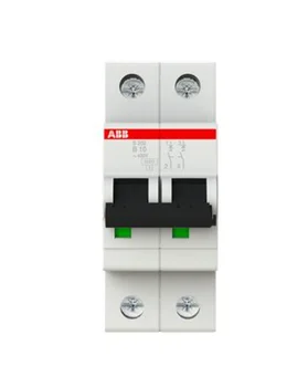 1 шт. Оригинальный автоматический выключатель ABB S202-B10 2P 10A, бесплатная доставка