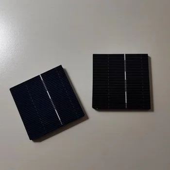 100 Штук Монокристаллических Солнечных элементов малого размера 52 мм x 52 мм Дефектных Товаров Для Солнечной Панели DIY