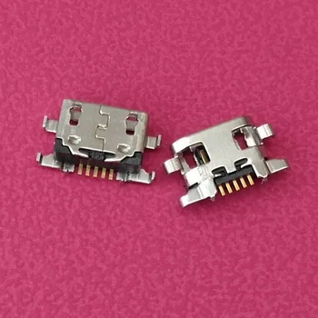 20/50 шт Micro USB док-станция для зарядки Порты и Разъемы Разъем для LG K10 2018 Alpha K11 X410E K10 + K30 X4 + X4 Plus X410