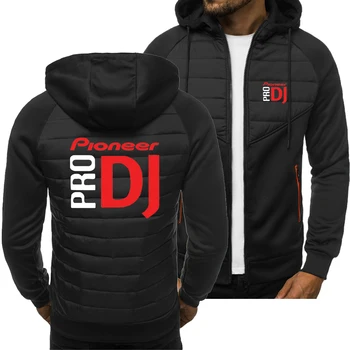 2023New Демисезонный Pioneer Pro DJ Толстовка Мужская мода Спорт Повседневные кофты Кардиган Куртка на молнии с длинным рукавом