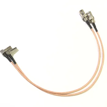 5-кратный тестовый соединительный кабель для Motorola XIR P8660 P8608 P8668 BNC Женская Длина 20 см