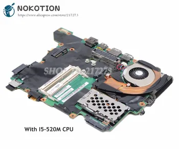 NOKOTION 75Y4122 04W1912 ОСНОВНАЯ ПЛАТА Для Lenovo ThinkPad T410 T410S Материнская Плата Ноутбука I5-520M CPU UMA HD DDR3