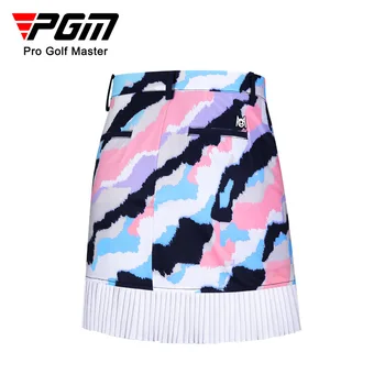 PGM, Женская короткая юбка для гольфа, Женская Летняя Дышащая Водонепроницаемая Быстросохнущая Плиссированная юбка для девочек, Женская одежда QZ076