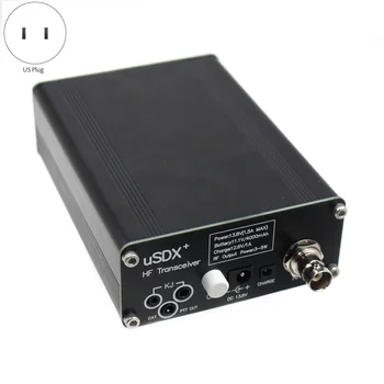 USDR USDX + Plus V2 15/17/20/30/40/60/80 М 8-полосный SDR Всережимный КВ SSB QRP Трансивер US Plug