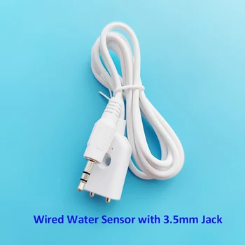 Wired water leakage sensor Detector Alarm датчик протечки воды with 3.5mm Jack for home leak protection
