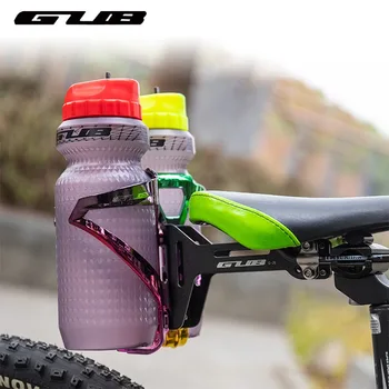 Велосипед GUB Двойной Держатель для бутылки с водой Удлинитель Велосипедное Седло из алюминиевого сплава, Клетка для стакана для напитков, Адаптер для MTB дорожного велосипеда