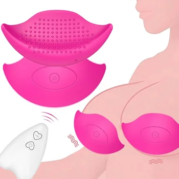 Вибратор для сосков с дистанционным управлением, стимулятор груди, массажер для увеличения груди, помпа для увеличения груди, товары для взрослых, секс-игрушки для женщин, 10 скоростей