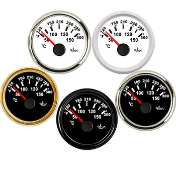 Датчик температуры масла Измеритель температуры измерительный прибор 52 мм 361-19 Ом 12-24 В 50-150 градусов для мотоцикла автомобиля грузовика Яхты лодки