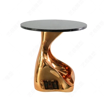Журнальный столик XK Nordic Легкий, роскошный дизайн, приставной столик, простой мягкий журнальный столик в стиле постмодерн