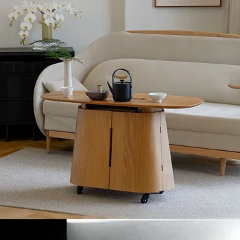журнальный столик, гостиная, мелкая бытовая техника, современный балкон, чайный столик из массива дерева