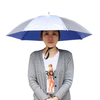 Зонтики для взрослых, рыбалка, Кемпинг, Пляж, садоводство, Регулируемая повязка на голову, защита от ультрафиолета, колпачки для зонтов