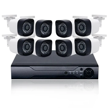 Комплект видеонаблюдения WESECUU камера для системы видеонаблюдения и аксессуары аналоговая камера наружного видеонаблюдения 8-канальный xvr комплект AHD камеры безопасности