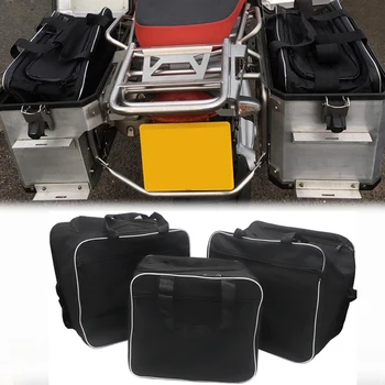 Мотоциклетные Багажные Сумки для BMW R1200GS Adv Черные Внутренние Сумки R1250 R1250 gs adventure чемоданы сумка для мотоциклов сумка