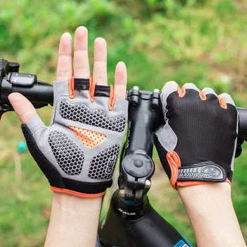 Мужские велосипедные перчатки для велоспорта, перчатки для спортзала с полупальцами, женские варежки, дышащие противоскользящие перчатки для горного велосипеда, перчатки для фитнеса, спортивные тренировочные перчатки