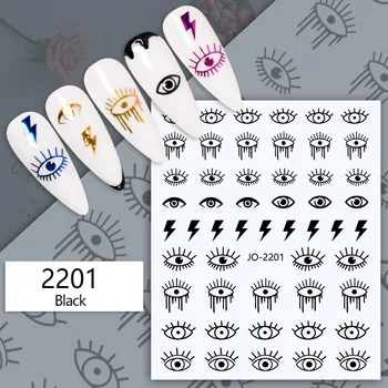 Наклейка для улучшения зрения Наклейка для ногтей с Рисунком Молнии наклейки Рельефные Наклейки Для Ногтей Украшения для ногтей Дизайн ногтей
