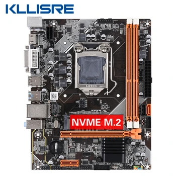 Настольная материнская плата Kllisre B75 M.2 LGA 1155 для процессора i3 i5 i7 с поддержкой памяти ddr3