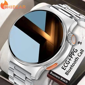 Новые смарт-часы ECG + PPG с Bluetooth-вызовом для мужчин 2023, спортивный браслет с NFC, водонепроницаемые мужские смарт-часы с изготовленным на заказ циферблатом для IOS Android