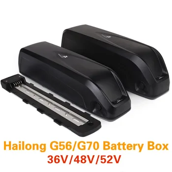 Оригинальный Корпус аккумулятора HaiLong G56 G70 Батарейный ОТСЕК Электрического Велосипеда Ebike Battery Case 36V 48V Никелевые Полоски 18650 держатель элемента