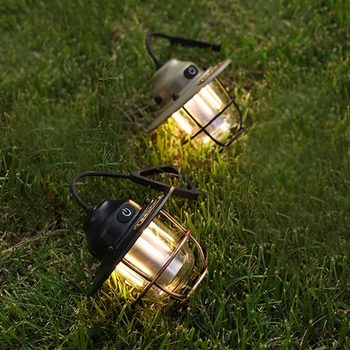 Портативные ретро светодиодные фонари Подвесной Аварийный фонарь для кемпинга на открытом воздухе для домашнего освещения спальни и декора