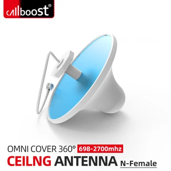 Потолочная Антенна Callboost Omni GSM 2G 3G 4G Усилитель Сигнала Антенна 5dBi 360 ° Крышка 698-2700 МГц Для Усилителя Сотовой Связи N-female