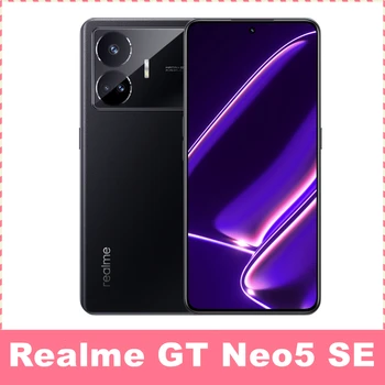 Разблокированный смартфон Realme GT Neo5 NEO 5 SE Snapdragon 7 + Gen 2 (4 нм) 6,74 дюйма 1.5K AMOLED SuperVOOC 100 Вт 5500 мАч 64 Мп с NFC 5G