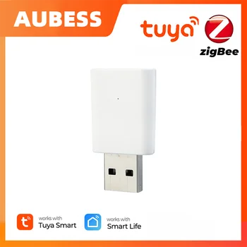 Ретранслятор сигнала Tuya ZigBee 3.0 USB-расширитель диапазона сигнала Zigbee Smart Life Control Умный Дом Работает с умным шлюзом ZigBee
